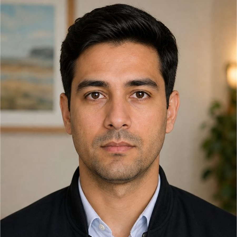 US passport sample source portrait before background preparation